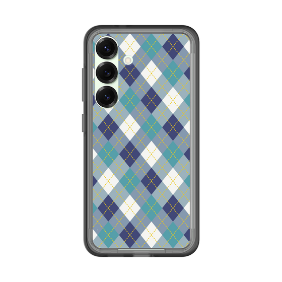 スリムプロテクションプレミアムケース［ Argyle - Blue ］