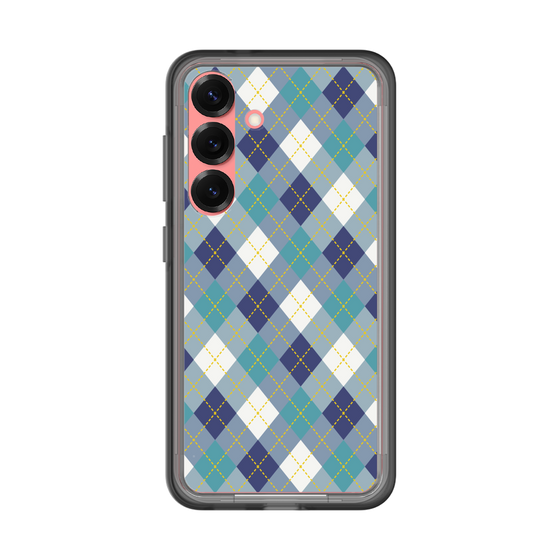 スリムプロテクションプレミアムケース［ Argyle - Blue ］