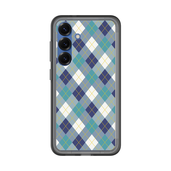 スリムプロテクションプレミアムケース［ Argyle - Blue ］