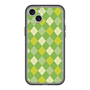 スリムプロテクションプレミアムケース［ Argyle - Green ］