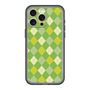スリムプロテクションプレミアムケース［ Argyle - Green ］