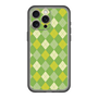 スリムプロテクションプレミアムケース［ Argyle - Green ］