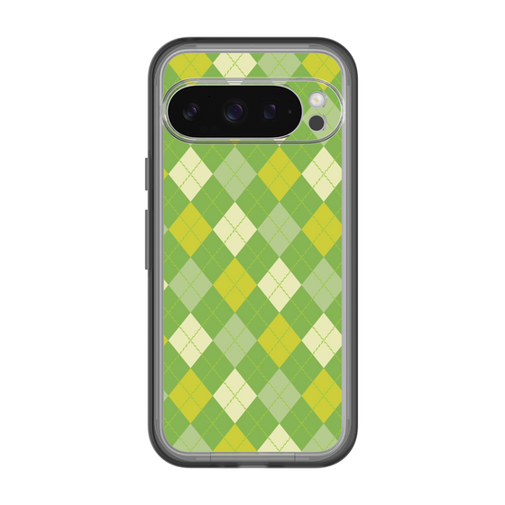 スリムプロテクションプレミアムケース［ Argyle - Green ］