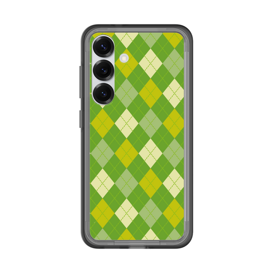スリムプロテクションプレミアムケース［ Argyle - Green ］