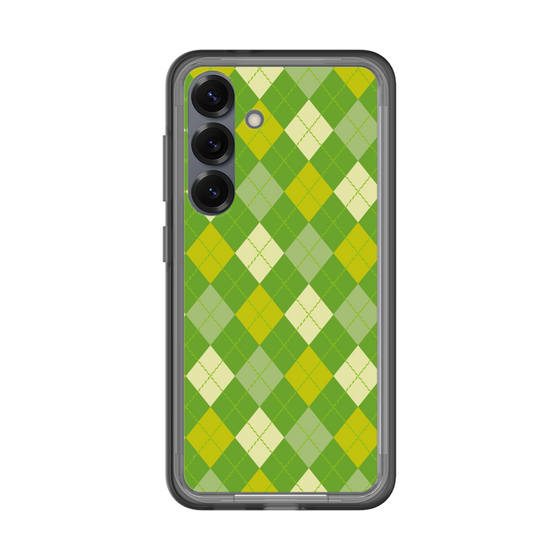 スリムプロテクションプレミアムケース［ Argyle - Green ］