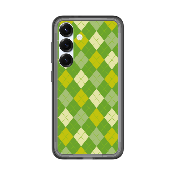 スリムプロテクションプレミアムケース［ Argyle - Green ］