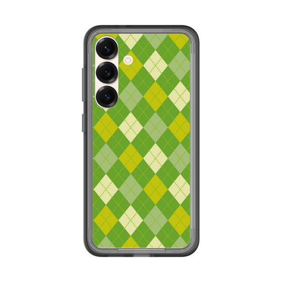 スリムプロテクションプレミアムケース［ Argyle - Green ］