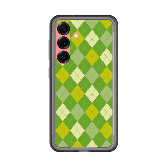 スリムプロテクションプレミアムケース［ Argyle - Green ］