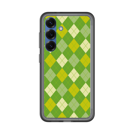 スリムプロテクションプレミアムケース［ Argyle - Green ］