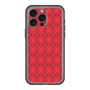 スリムプロテクションプレミアムケース［ Argyle - Red ］