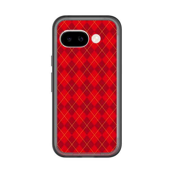 スリムプロテクションプレミアムケース［ Argyle - Red ］