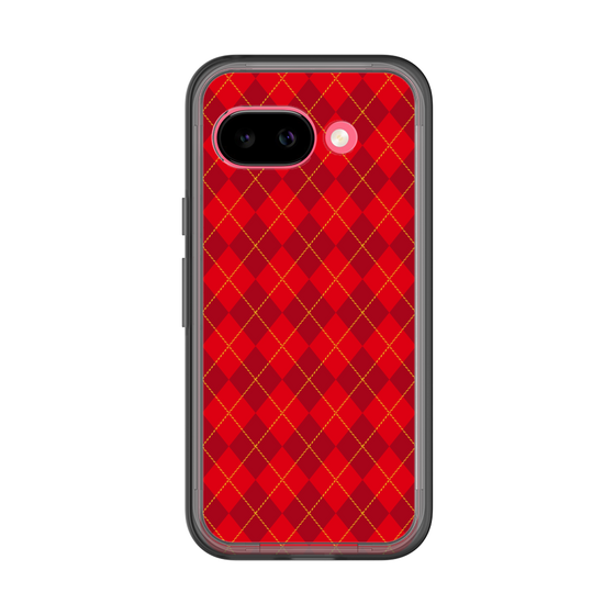 スリムプロテクションプレミアムケース［ Argyle - Red ］