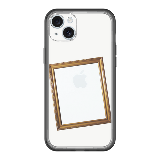 スリムプロテクションプレミアムケース［ Photo Frame - White ］