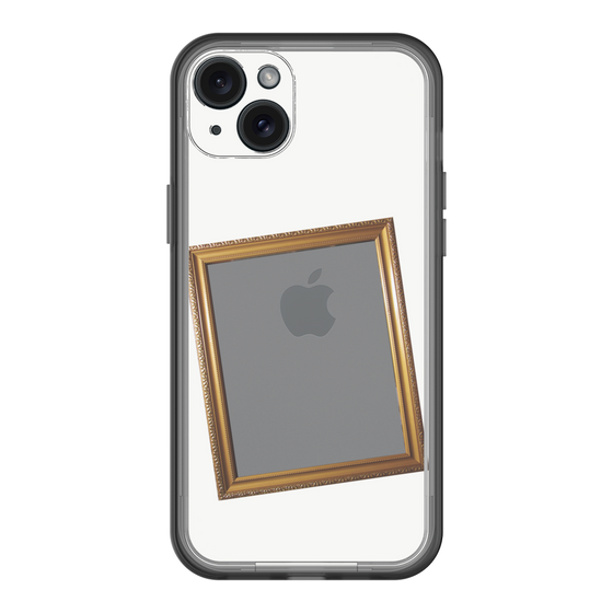 スリムプロテクションプレミアムケース［ Photo Frame - White ］
