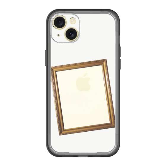 スリムプロテクションプレミアムケース［ Photo Frame - White ］