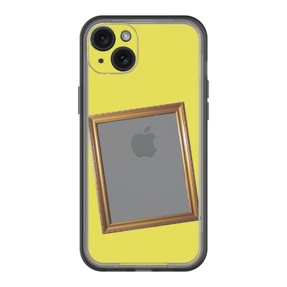 スリムプロテクションプレミアムケース［ Photo Frame - Yellow ］