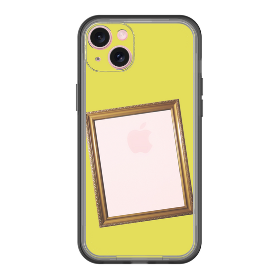 スリムプロテクションプレミアムケース［ Photo Frame - Yellow ］