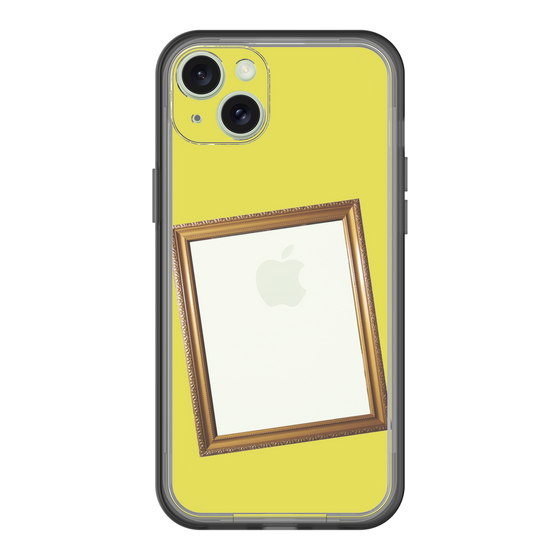 スリムプロテクションプレミアムケース［ Photo Frame - Yellow ］