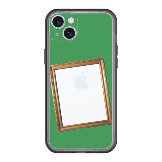 スリムプロテクションプレミアムケース［ Photo Frame - Green ］