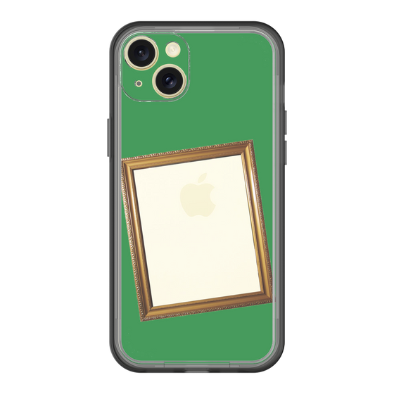 スリムプロテクションプレミアムケース［ Photo Frame - Green ］