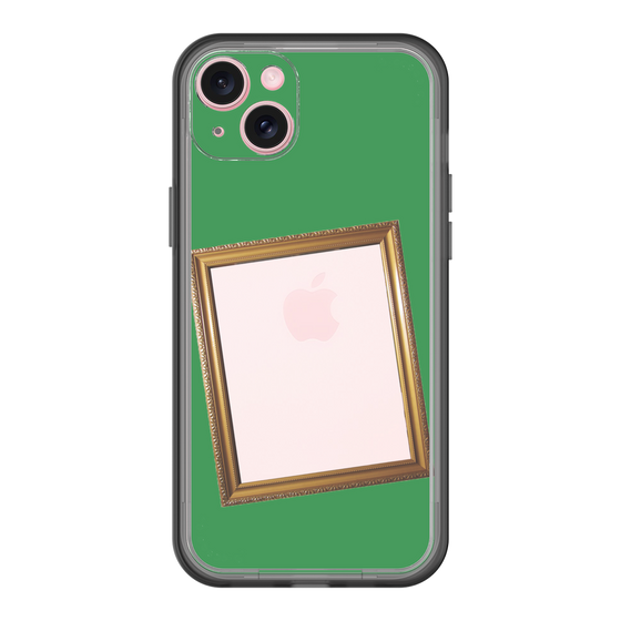 スリムプロテクションプレミアムケース［ Photo Frame - Green ］