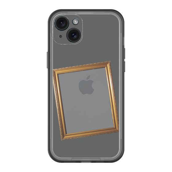 スリムプロテクションプレミアムケース［ Photo Frame - Gray ］