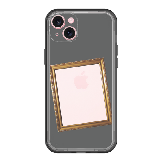 スリムプロテクションプレミアムケース［ Photo Frame - Gray ］
