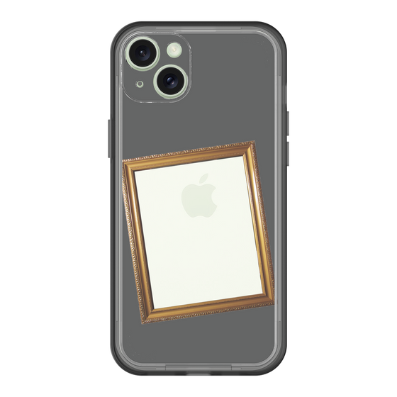 スリムプロテクションプレミアムケース［ Photo Frame - Gray ］
