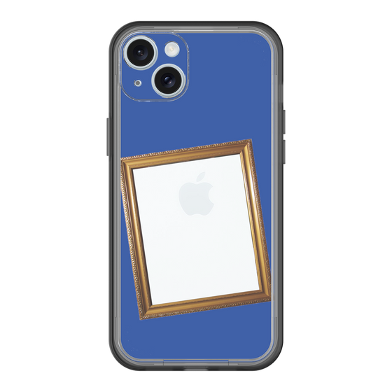 スリムプロテクションプレミアムケース［ Photo Frame - Blue ］