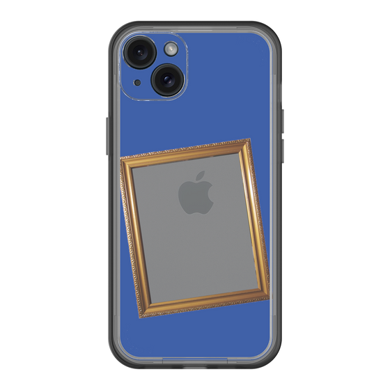 スリムプロテクションプレミアムケース［ Photo Frame - Blue ］