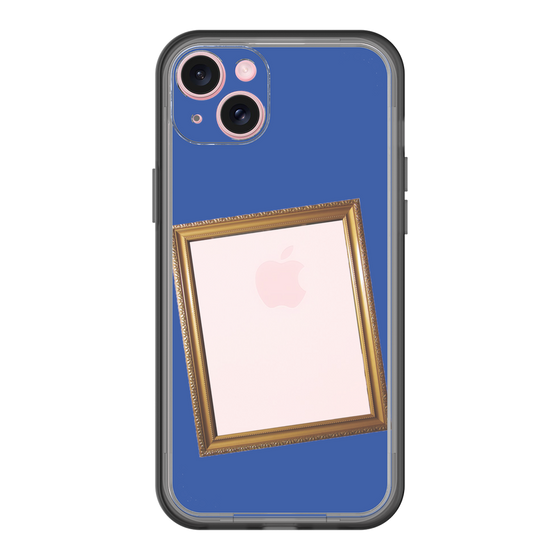 スリムプロテクションプレミアムケース［ Photo Frame - Blue ］