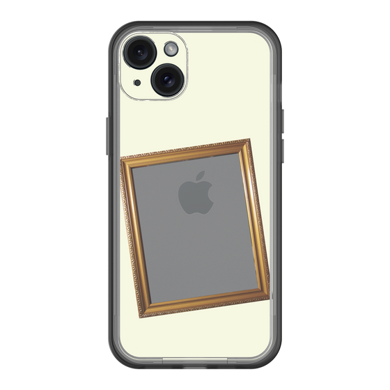 スリムプロテクションプレミアムケース［ Photo Frame - Ivory ］