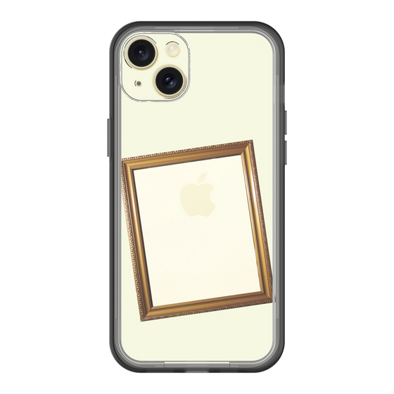 スリムプロテクションプレミアムケース［ Photo Frame - Ivory ］