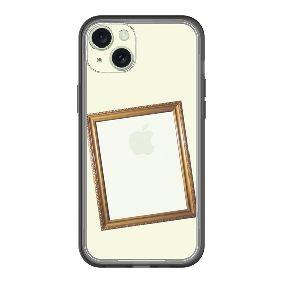 スリムプロテクションプレミアムケース［ Photo Frame - Ivory ］