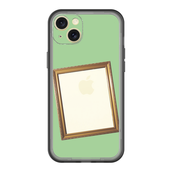 スリムプロテクションプレミアムケース［ Photo Frame - Light Green ］