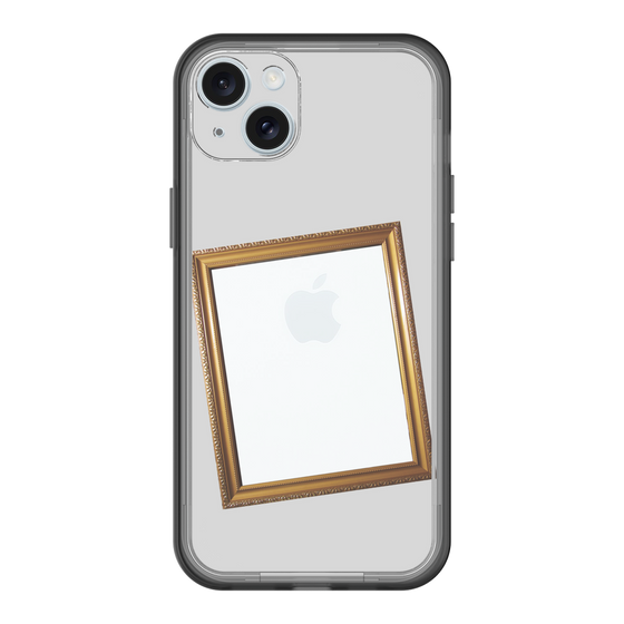 スリムプロテクションプレミアムケース［ Photo Frame - Light Gray ］