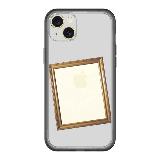 スリムプロテクションプレミアムケース［ Photo Frame - Light Gray ］