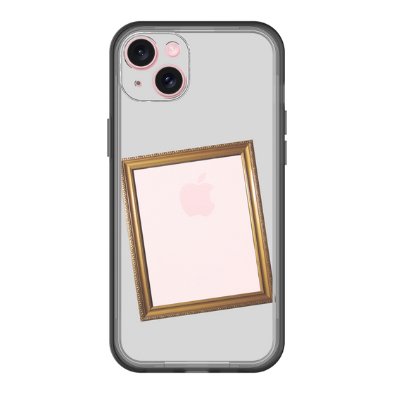 スリムプロテクションプレミアムケース［ Photo Frame - Light Gray ］