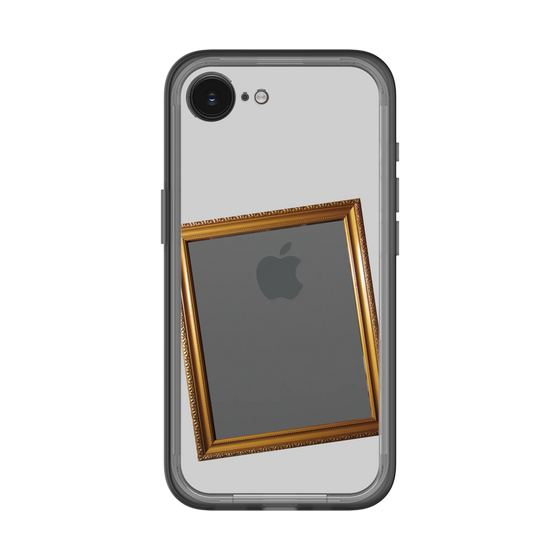 スリムプロテクションプレミアムケース［ Photo Frame - Light Gray ］
