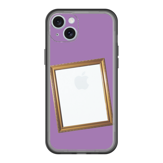 スリムプロテクションプレミアムケース［ Photo Frame - Purple ］