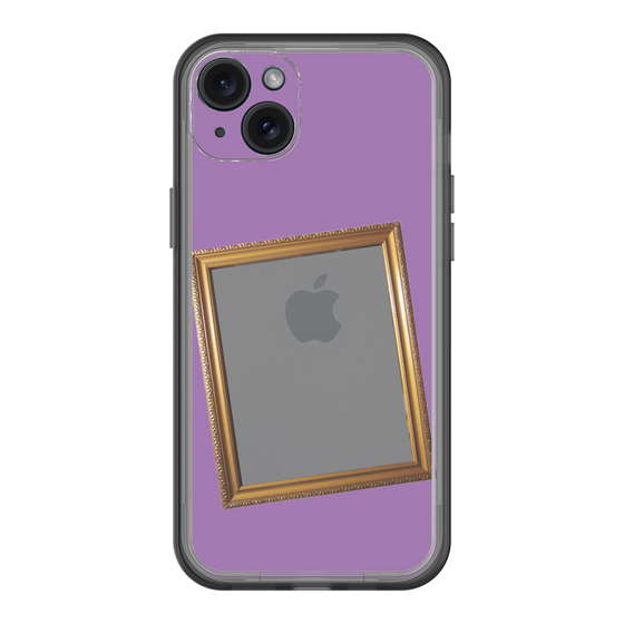 スリムプロテクションプレミアムケース［ Photo Frame - Purple ］