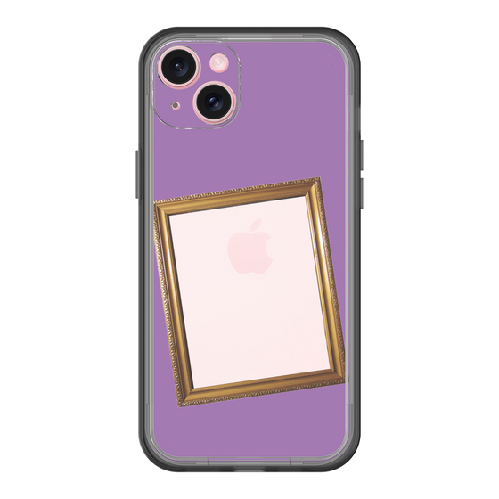 スリムプロテクションプレミアムケース［ Photo Frame - Purple ］