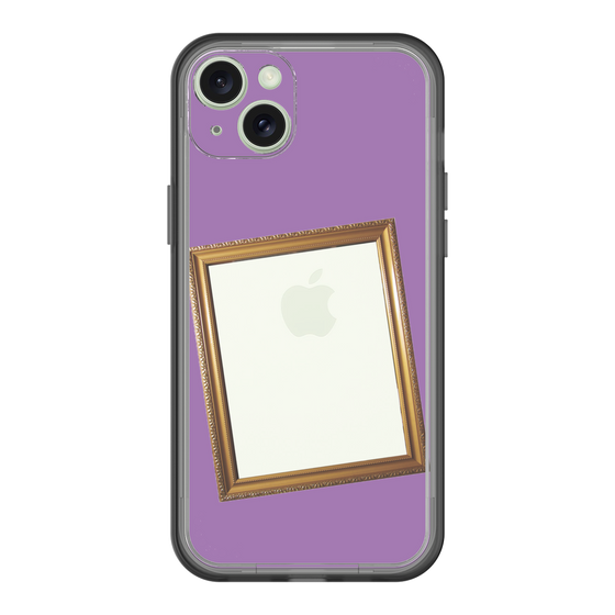 スリムプロテクションプレミアムケース［ Photo Frame - Purple ］