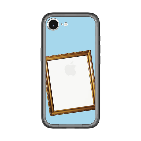 スリムプロテクションプレミアムケース［ Photo Frame - Light Blue ］