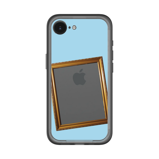 スリムプロテクションプレミアムケース［ Photo Frame - Light Blue ］