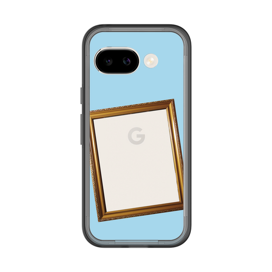 スリムプロテクションプレミアムケース［ Photo Frame - Light Blue ］