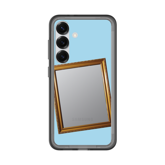 スリムプロテクションプレミアムケース［ Photo Frame - Light Blue ］
