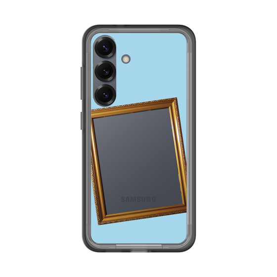 スリムプロテクションプレミアムケース［ Photo Frame - Light Blue ］