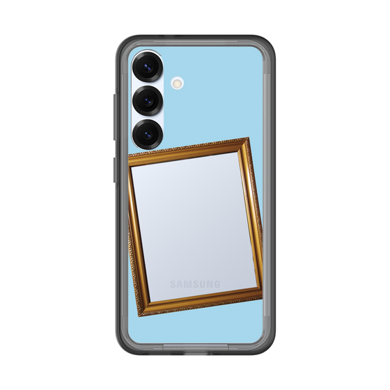 スリムプロテクションプレミアムケース［ Photo Frame - Light Blue ］