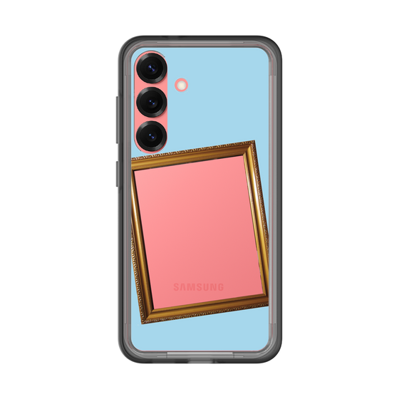 スリムプロテクションプレミアムケース［ Photo Frame - Light Blue ］